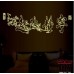 ABQ Luminescent Transparent wall sticker สติ๊กเกอร์ติดผนังเรืองแสง อักษรจีนมงคล สไตล์B (กว้าง155cm.xสูง38cm.)